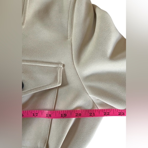 Rachel Roy Coat Women Safari-Type Lined Cinch Waist Button Up Classic. Size XL - Picture 6 of 8